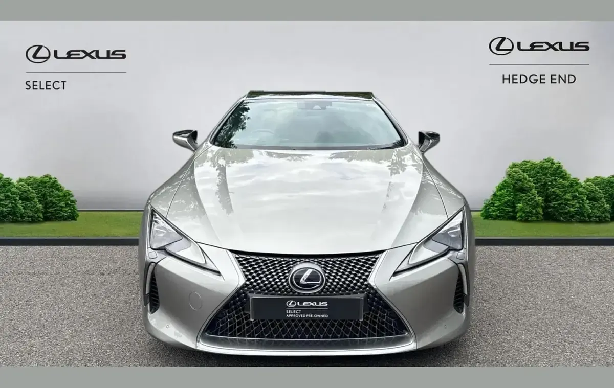 Used Lexus LC 500 353 HP (259 kW) 2019 Silver Coupe