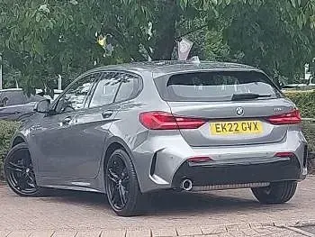 Used BMW 118 M Sport 136 HP (100 kW) 2022 Grey Hatchback