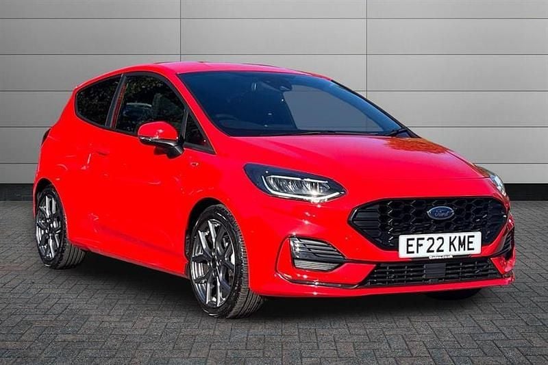 Race red Used 2022 Ford Fiesta ST-Line Hatchback | £13,495 (Fair price) - Image 1/3