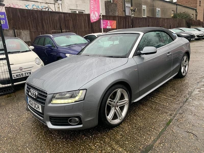 Used Audi A5 Cabriolet S-Line 2011 Grey Cabriolet