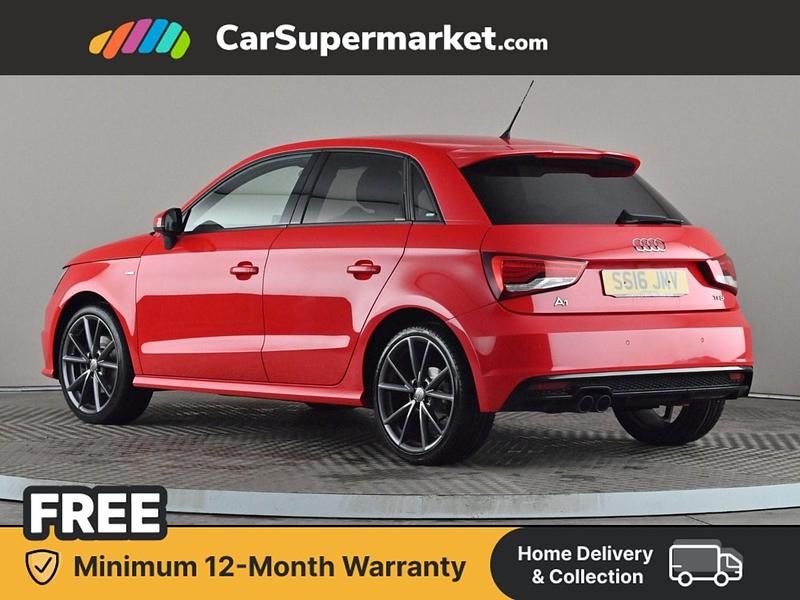 Used Audi A1 Black Edition 2016 Red Hatchback