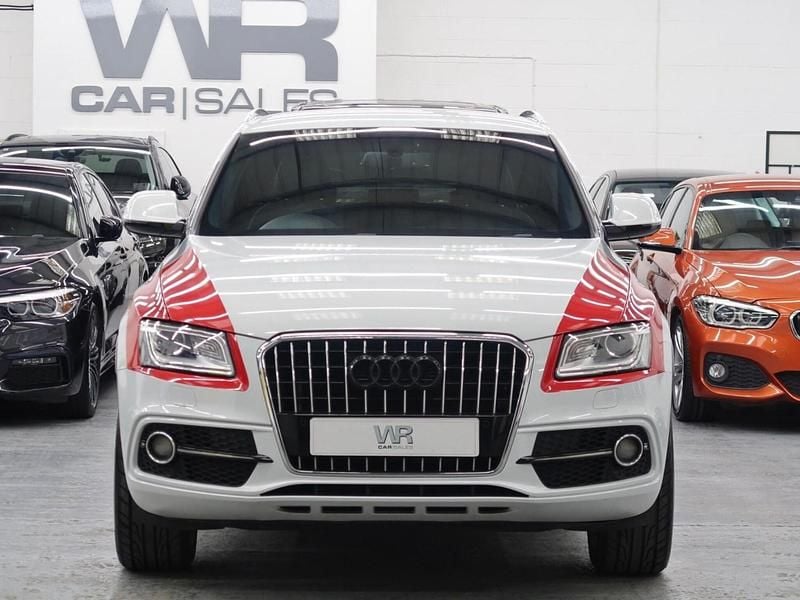 Used Audi Q5 S-line plus 190 HP (139 kW) 2015 White SUV
