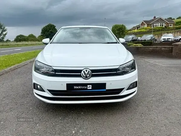 Used VW Polo Match 80 HP (58 kW) 2020 White Hatchback