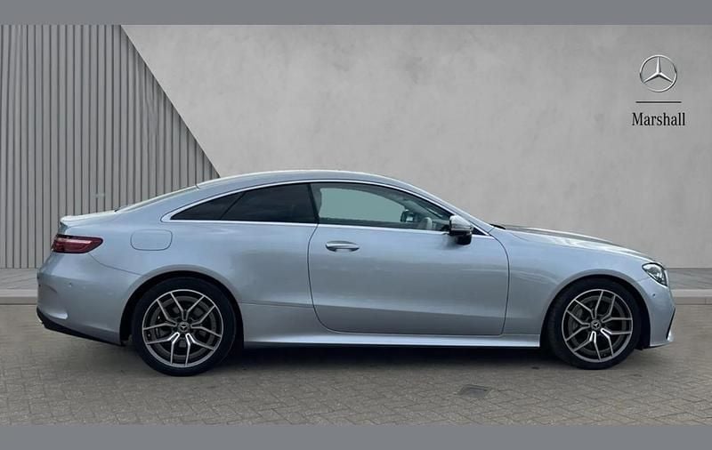 Used Mercedes E300 AMG Line Premium 254 HP (186 kW) 2022 Silver Coupe