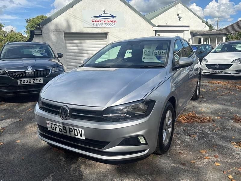Used VW Polo SE 95 HP (69 kW) 2019 Silver Hatchback