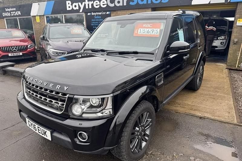 Used Land Rover Discovery 4 Graphite 256 HP (188 kW) 2016 Black SUV