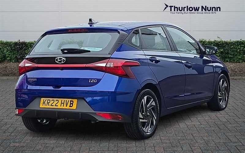 Used Hyundai i20 SE 101 HP (74 kW) 2022 Blue Hatchback