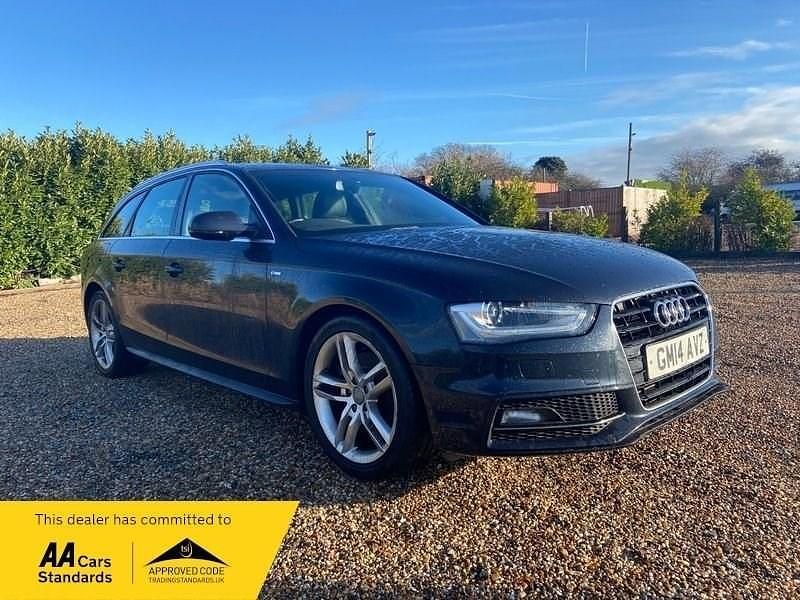 Used Audi A4 S-Line 2014 Blue Estate