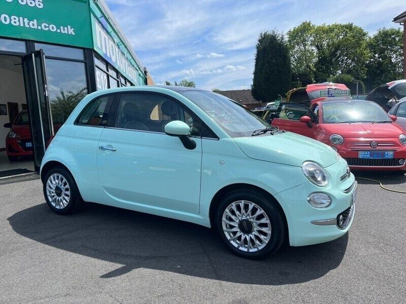 Green Used 2016 Fiat 500 Lounge Hatchback | £6,999 (Fair price) - Image 1/4