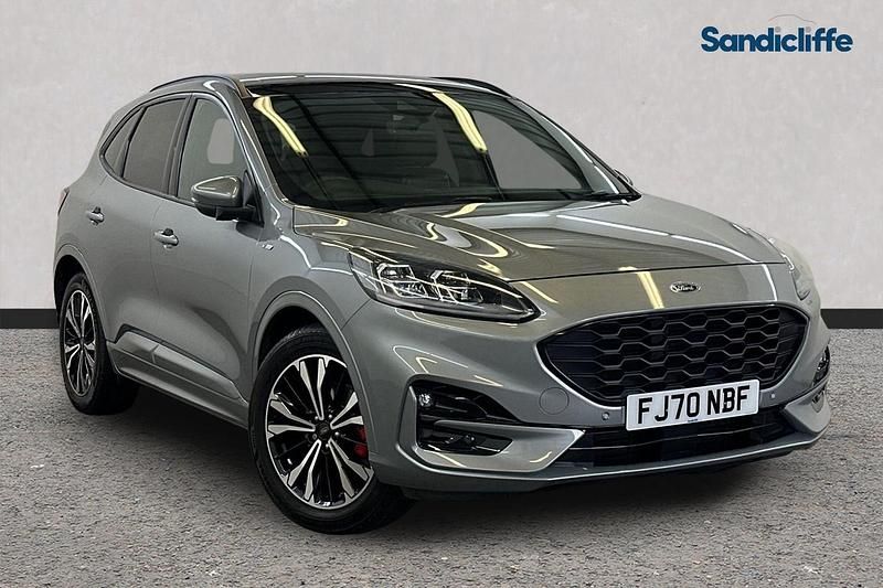 Solar silver (premium paint) Used 2020 Ford Kuga ST-Line X SUV | £16,359 (Fair price) - Image 1/4