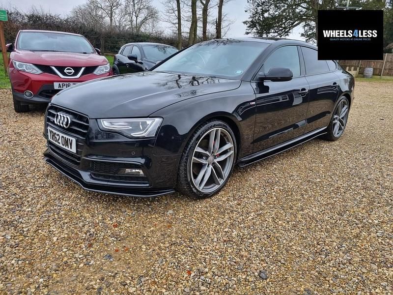 Used Audi A5 Sportback S-Line 204 HP (150 kW) 2012 Black Hatchback