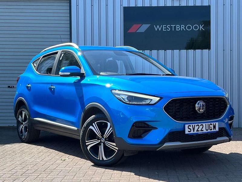 Blue Used 2022 MG ZS Excite Sedan | £11,690 (Fair price) - Image 1/4