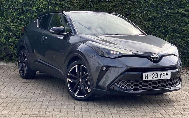 Grey Used 2022 Toyota C-HR Sport SUV | £23,299 (Expensive) - Image 1/4