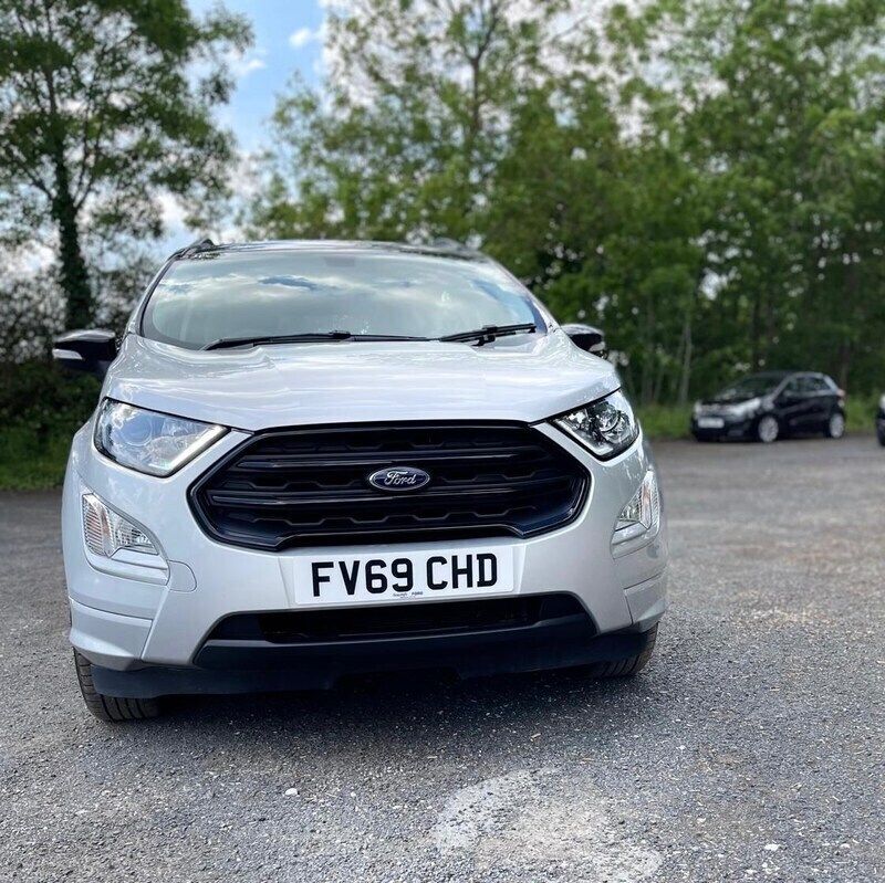 Silver Used 2019 Ford Ecosport ST-Line SUV | £7,999 (Super price) - Image 1/4