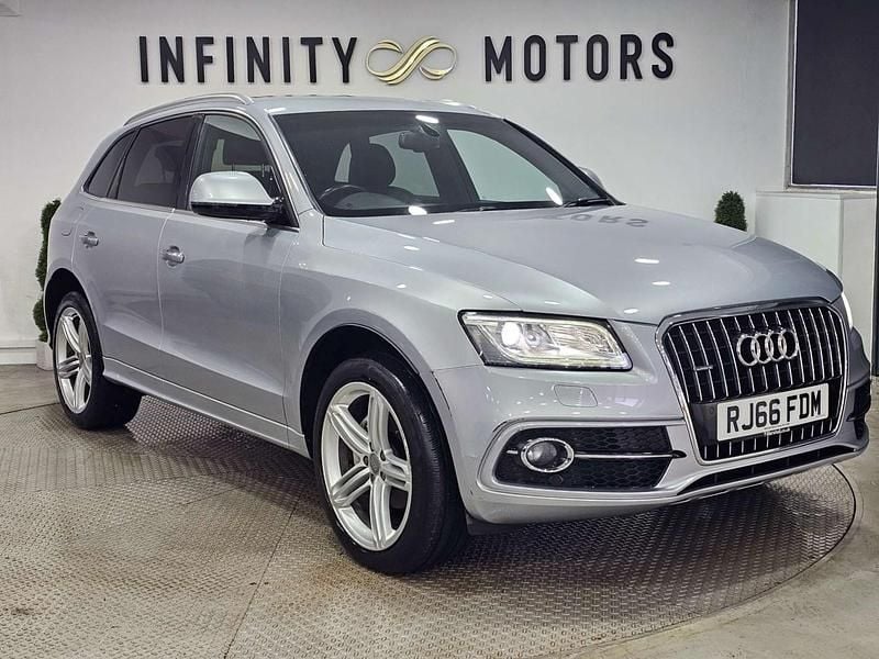 Used Audi Q5 S-line plus 190 HP (139 kW) 2016 Silver SUV