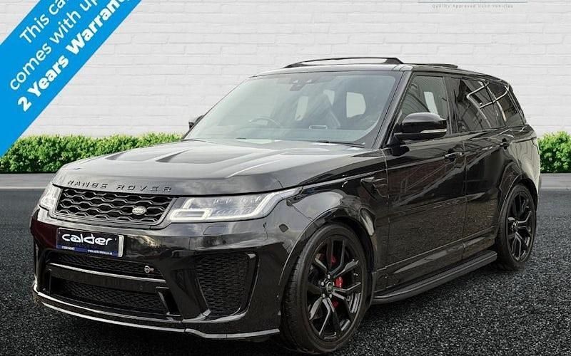 Used Land Rover Range Rover Sport SVR 575 HP (422 kW) 2021 Black SUV