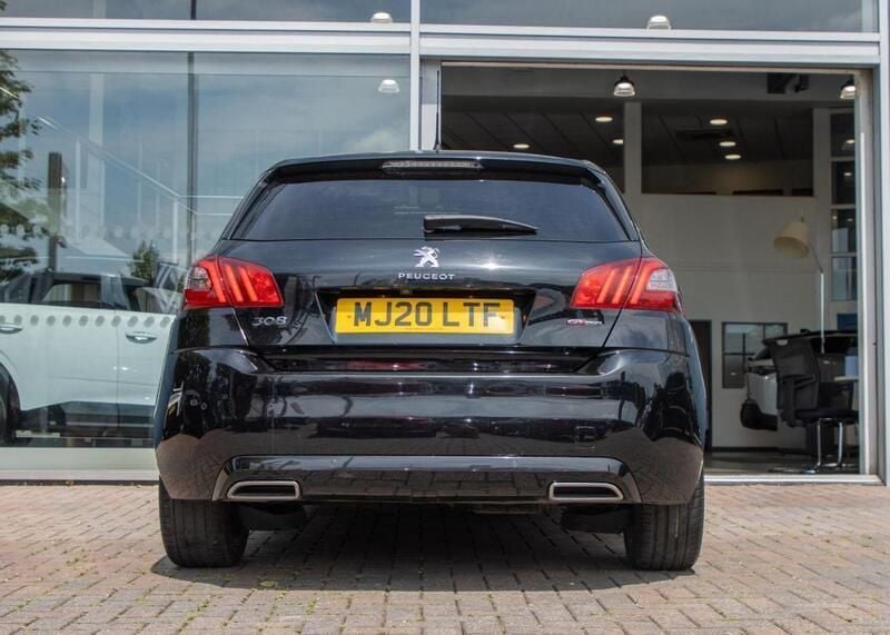 Black Used 2020 Peugeot 308 GT-line Hatchback | £8,370 (Fair price) - Image 1/4