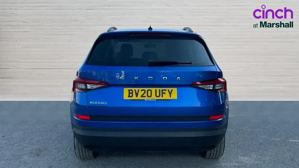 Used Skoda Kodiaq SE L 150 HP (110 kW) 2020 Blue SUV
