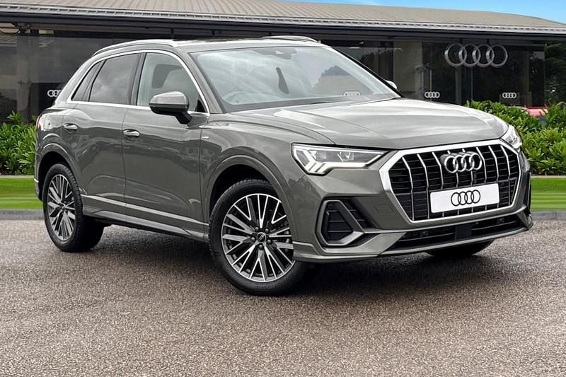 Grey New 2025 Audi Q3 S-Line SUV | £36,650 (Super price) - Image 1/4