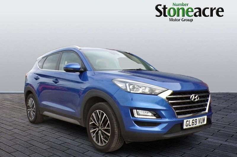 Blue Used 2019 Hyundai Tucson Premium SUV | £11,795 (Fair price) - Image 1/1
