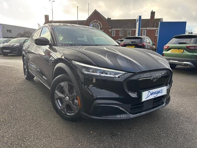 Absolute black Used 2022 Ford Mustang Mach-E Extended Range SUV | £23,000 (Fair price) - Image 1/4