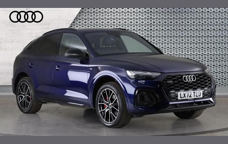 Used Audi Q5 Sportback Comfort 261 HP (191 kW) 2022 Blue SUV