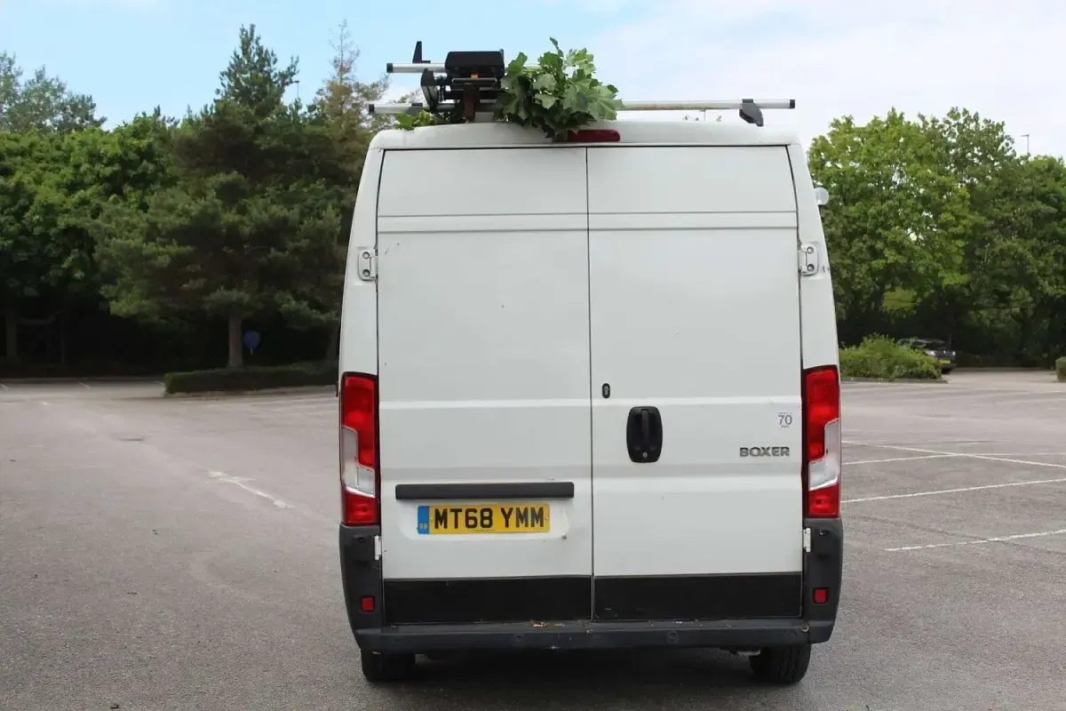 Used Peugeot Boxer 130 HP (95 kW) 2019 White Van
