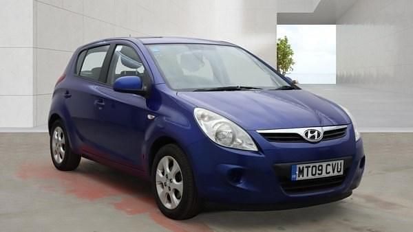 Used Hyundai i20 Comfort 101 HP (74 kW) 2009 Blue Hatchback