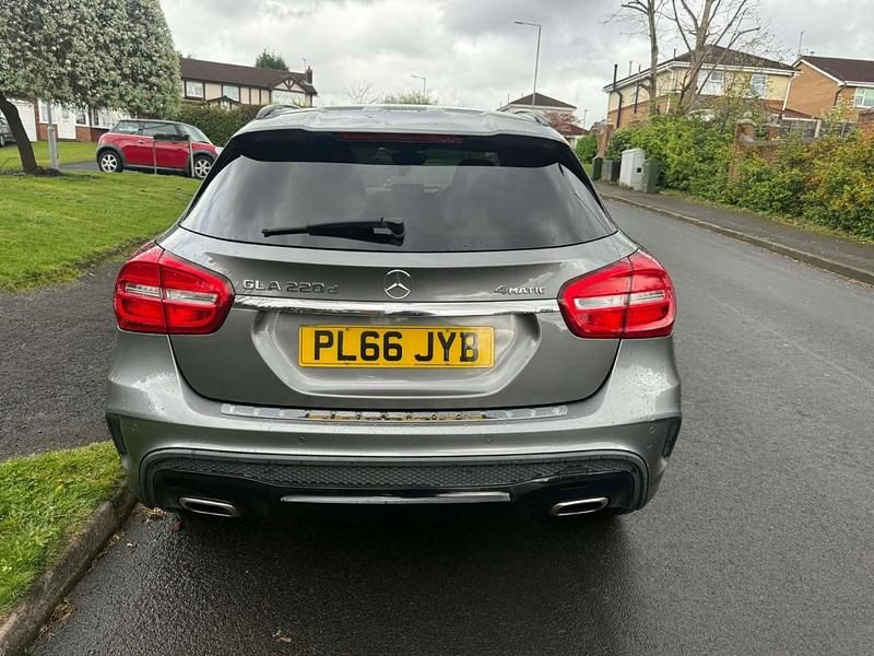 Used Mercedes GLA220 AMG line 177 HP (130 kW) 2016 Grey SUV