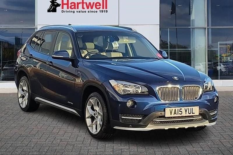 Metallic deep sea blue Used 2015 BMW X1 xLine SUV | £8,833 (Super price) - Image 1/1