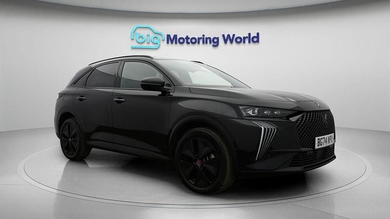 Used DS Automobiles DS7 Crossback Performance Line Plus 130 HP (95 kW) 2024 Black SUV