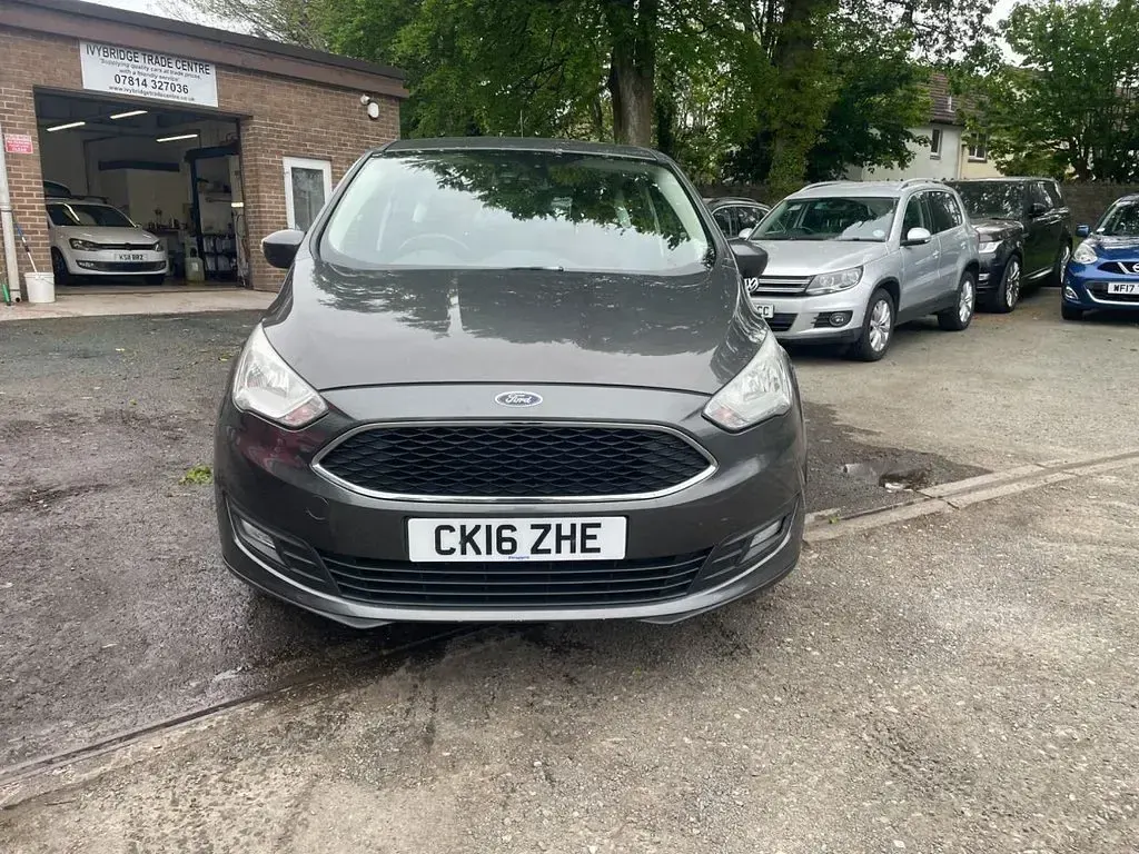 Used Ford C-MAX Zetec 120 HP (88 kW) 2016 Grey MPV