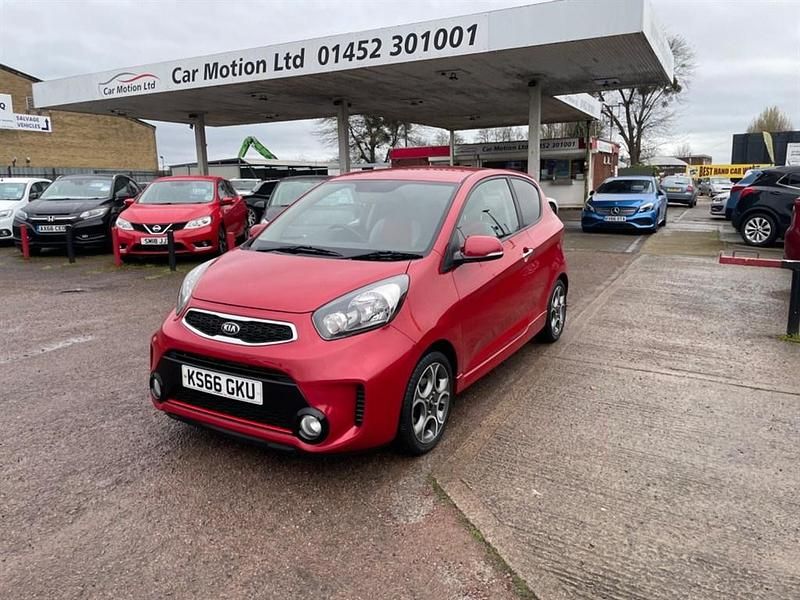 Used Kia Picanto 84 HP (61 kW) 2016 Red Hatchback