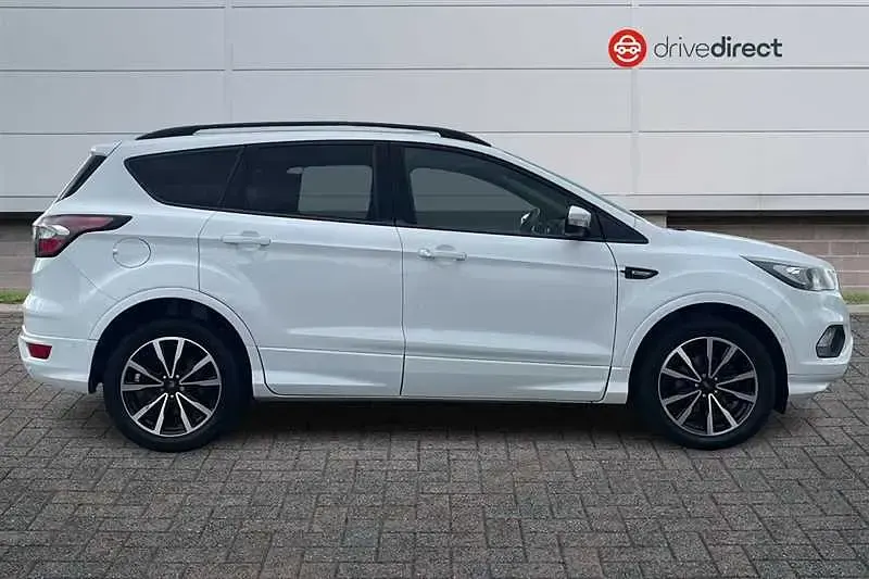 Used Ford Kuga ST-Line 150 HP (110 kW) 2018 White SUV