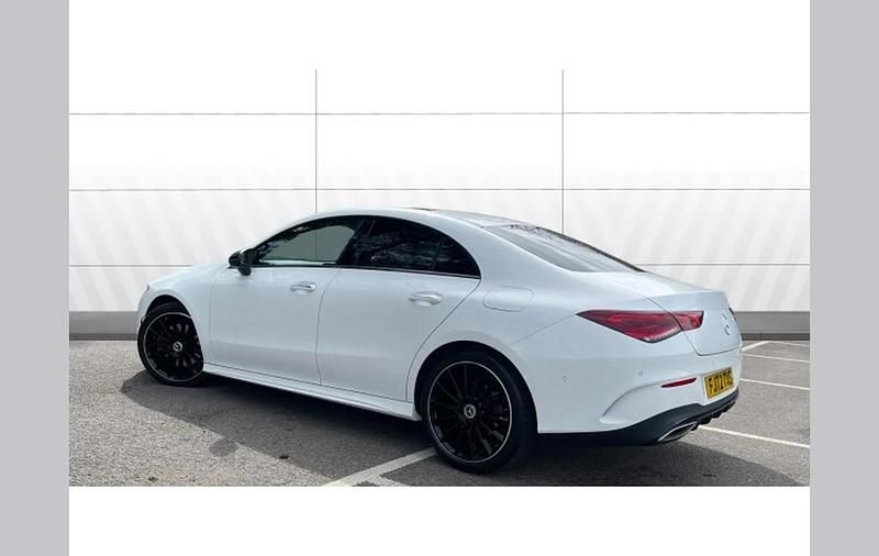 Used Mercedes CLA200 AMG Line Premium Plus 161 HP (118 kW) 2022 White Coupe