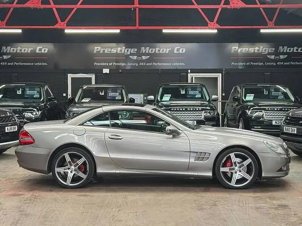 Used Mercedes SL350 2008 Silver Cabriolet