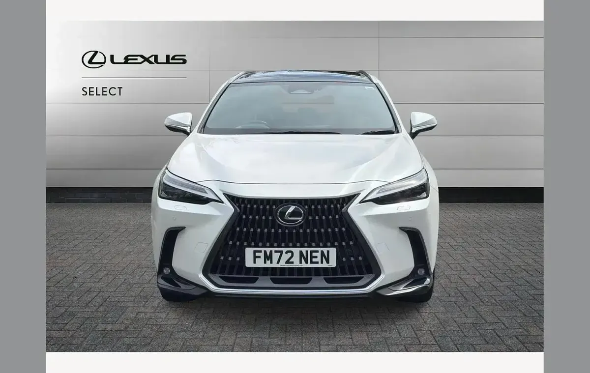 Used Lexus NX350h 245 HP (180 kW) 2022 Sonic white SUV