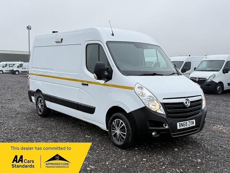 Used Vauxhall Movano 130 HP (95 kW) 2019 White MPV