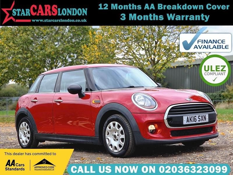 Red Used 2016 Mini ONE Hatch Hatchback | £9,000 (Fair price) - Image 1/4