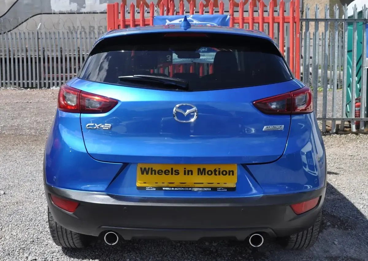Used Mazda CX-3 120 HP (88 kW) 2015 Blue SUV