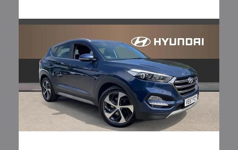 Used Hyundai Tucson Edition 177 HP (130 kW) 2017 Blue SUV