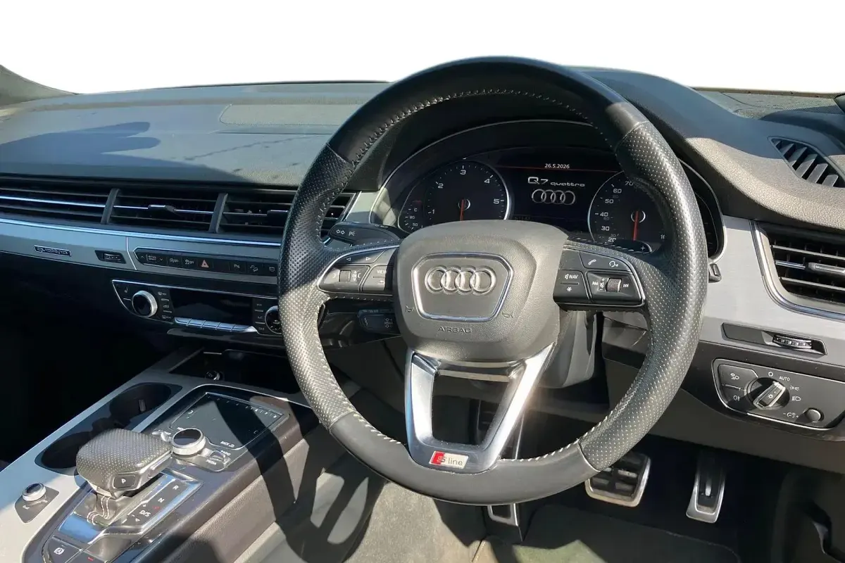 Used Audi Q7 S-Line 218 HP (160 kW) 2018 Black SUV