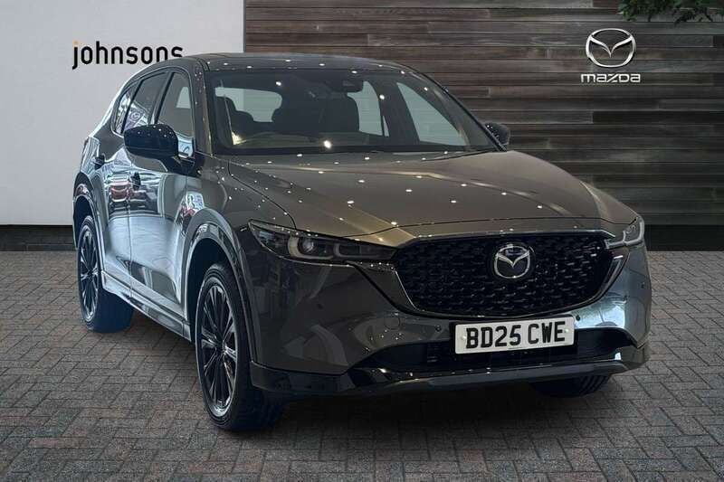 Grey New 2025 Mazda CX-5 Homura-Line SUV | £29,550 (Expensive) - Image 1/4