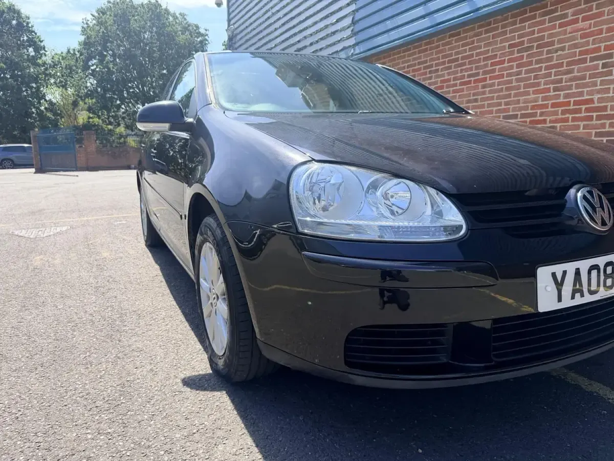 Used VW Golf VI Match 113 HP (83 kW) 2008 Black Hatchback