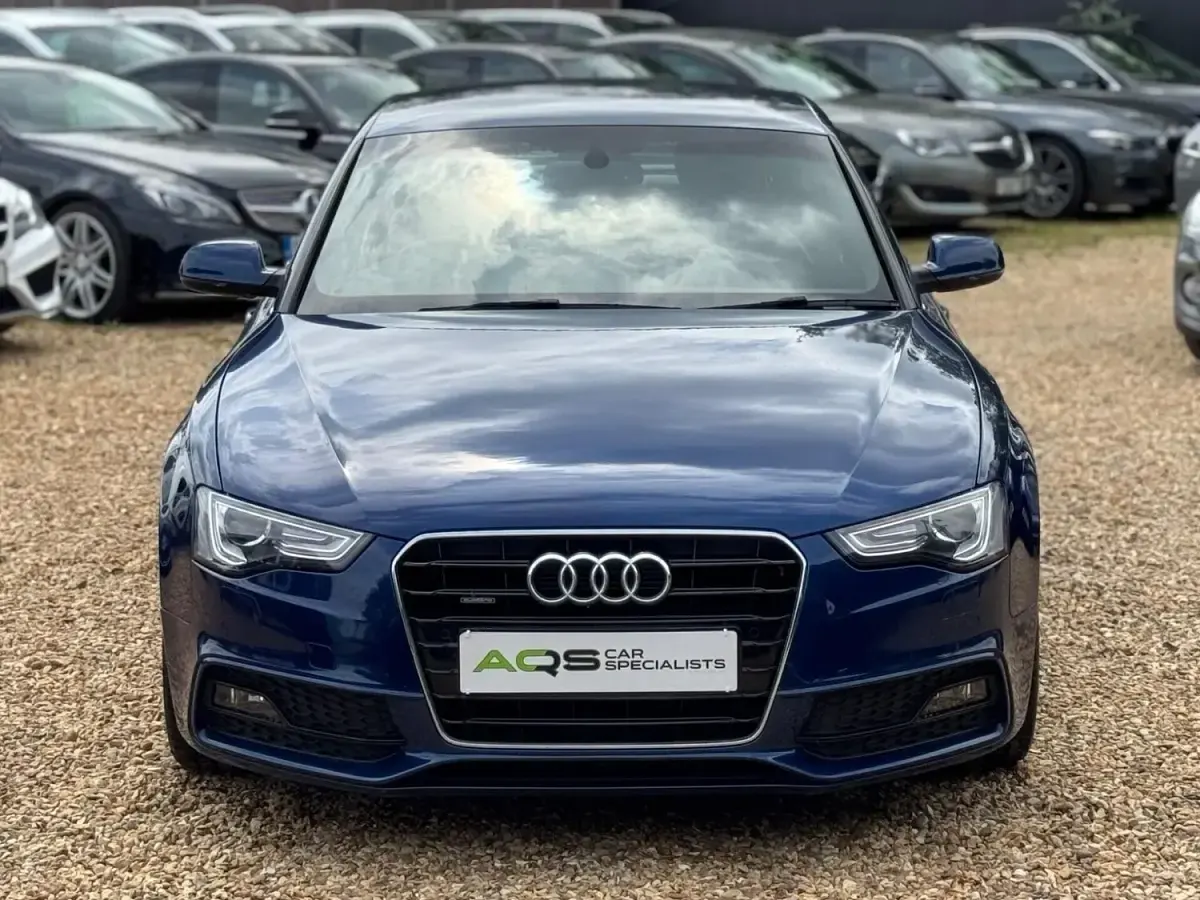 Used Audi A5 S-Line 2016 Blue Coupe