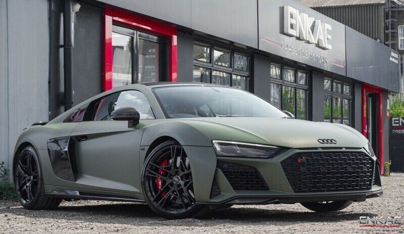 Silver Used 2020 Audi R8 Coupé Performance Coupe | £103,495 (A bit pricey) - Image 1/4