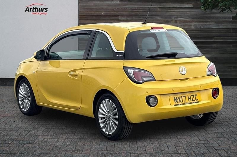 Used Vauxhall Adam Glam 86 HP (63 kW) 2017 Yellow Hatchback