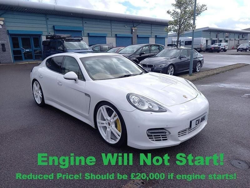 White Used 2010 Porsche Panamera Turbo Sedan | £12,950 - Image 1/4