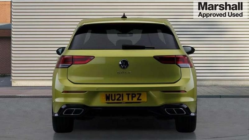 Used VW Golf VII R-line 2021 Yellow Hatchback