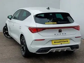 Used Cupra Leon 150 HP (110 kW) 2024 White Hatchback